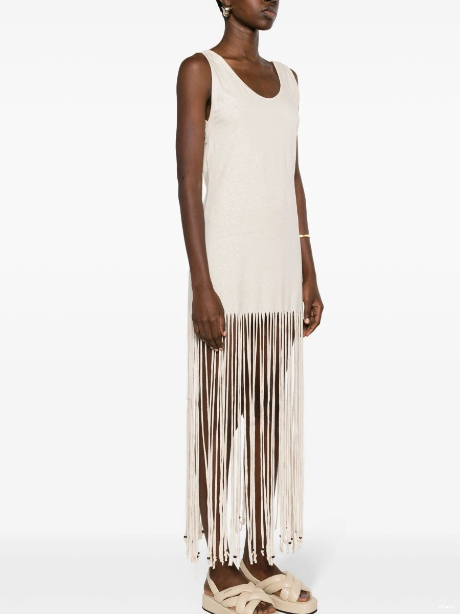 Cheap Monsoon Alanui Women dress fringed maxi 0422